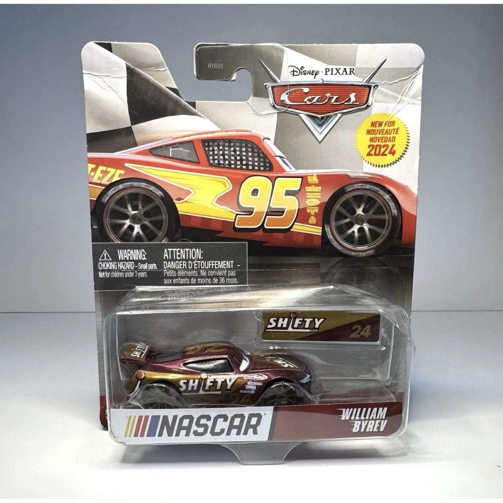 Disney Pixar Cars‎ NASCAR Series William Byrev Shifty Drug Metal 2024